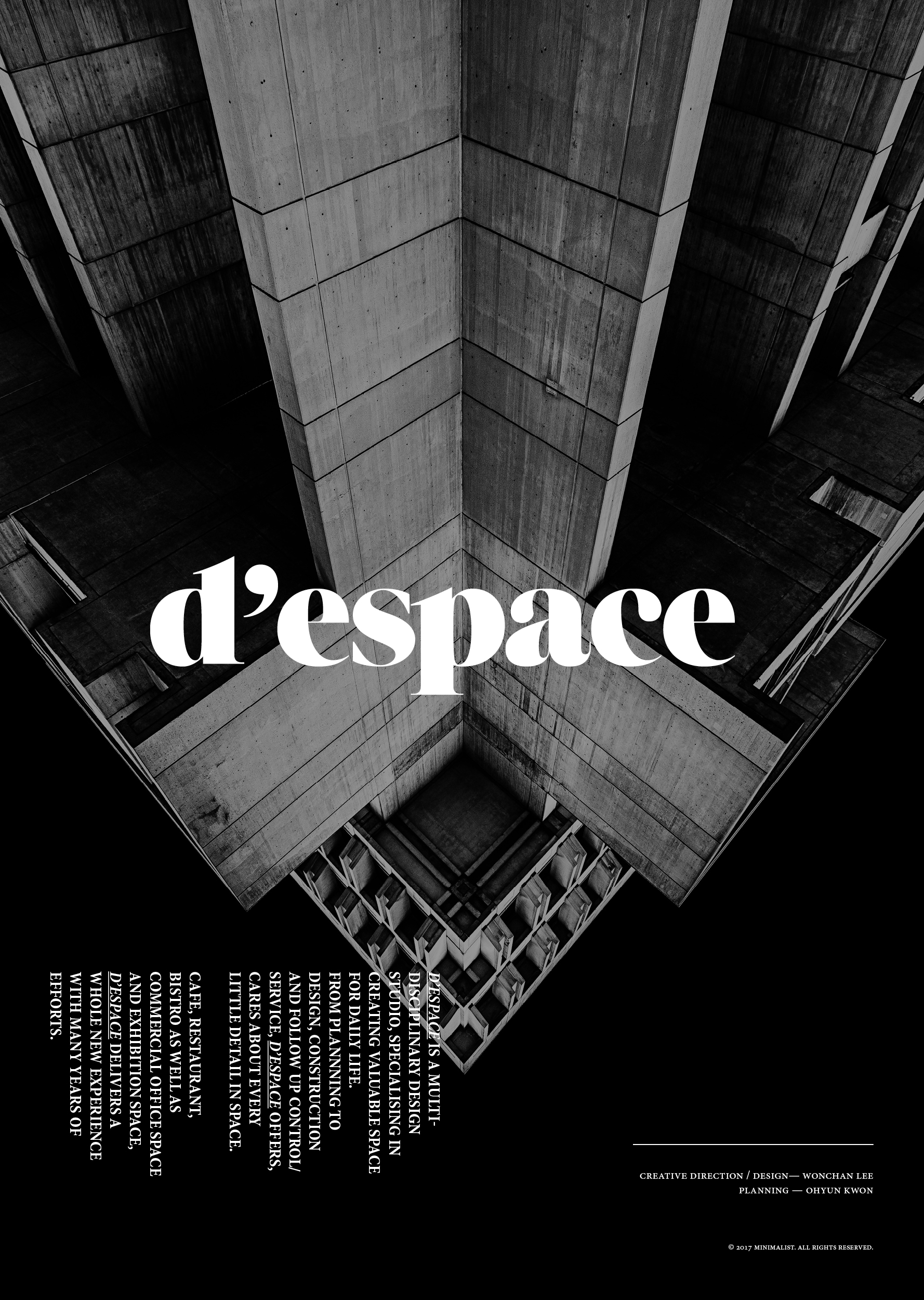 d'espace — 1